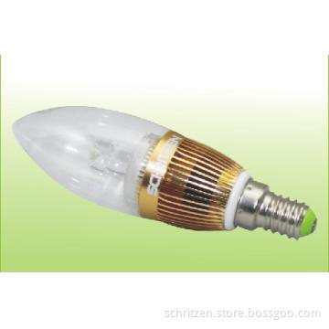 3W E14 LED global bulb light with high lumen